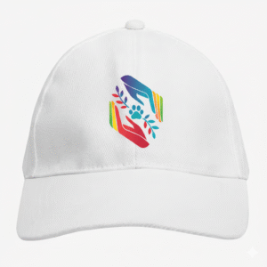 The White Harmony Baseball Cap: Crown Your Commitment